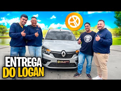Capa do vídeo da entrega do Renault Logan